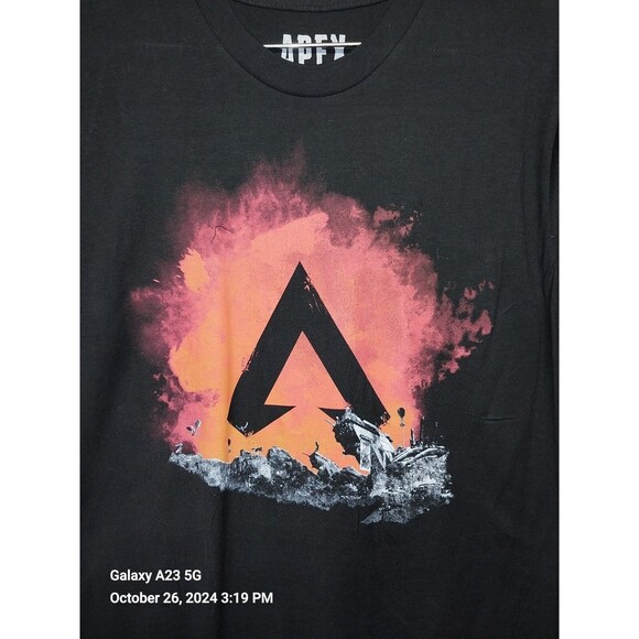 Apex Legends Adult T-Shirt  Game Logo Medium Loot Crate - Picture 2 of 3